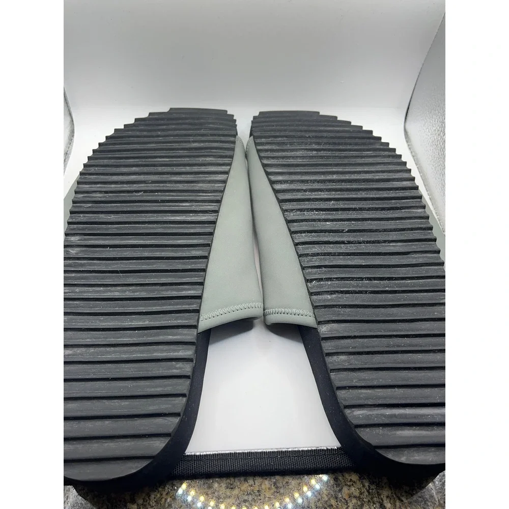 James‎ Perse Mens Grey Adjustable Strap Slide Sandals Size 13